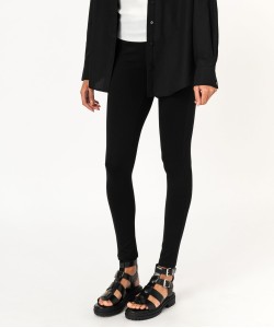Legging femme uni effet push-up